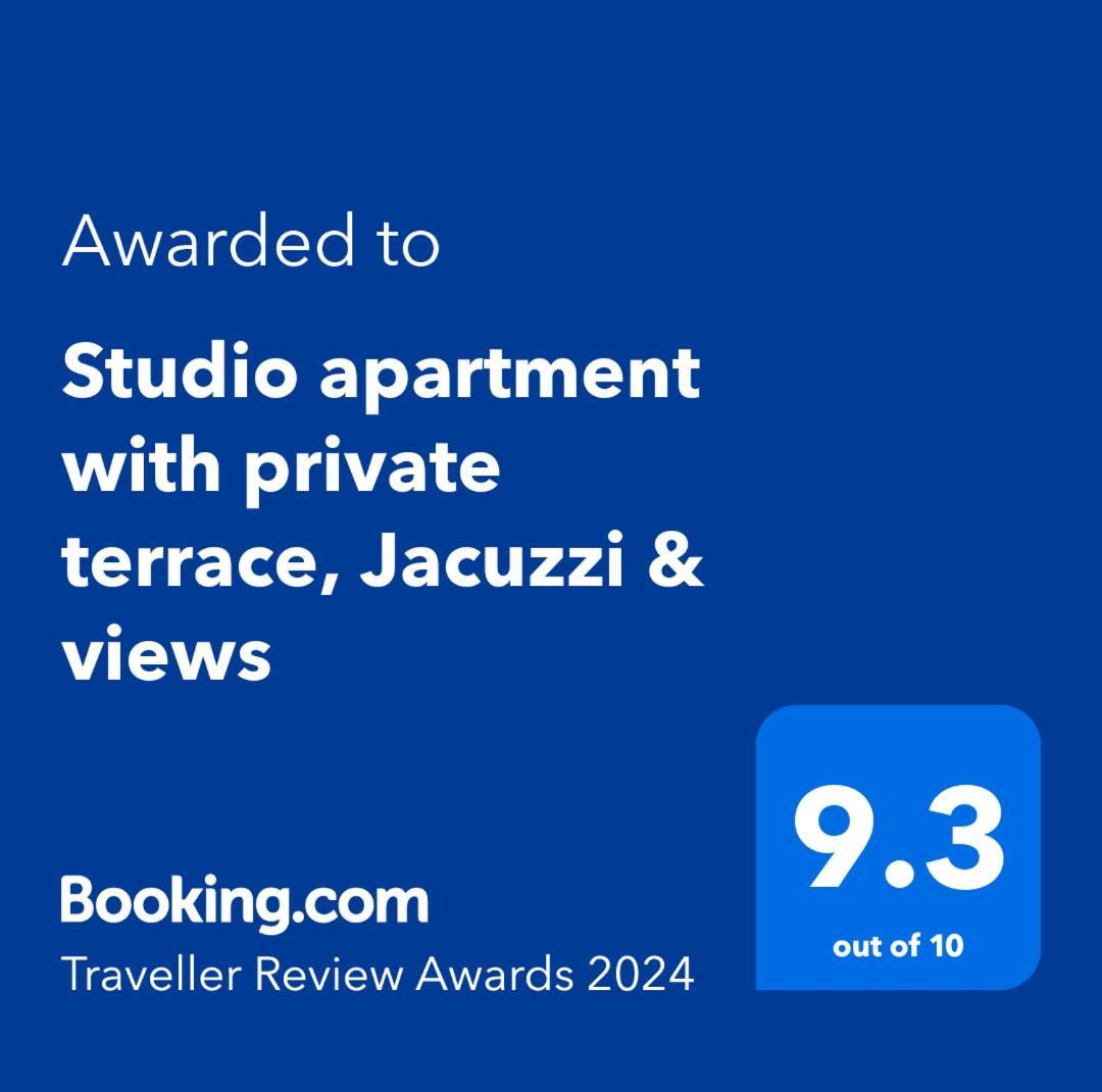 Studio Apartment With Private Terrace, Jacuzzi & Views Mosta Eksteriør bilde